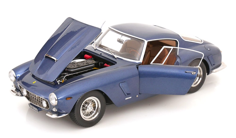 Ferrari 250 GT SWB Passo Corto 1961 blue metallic 1:12 KK Scale