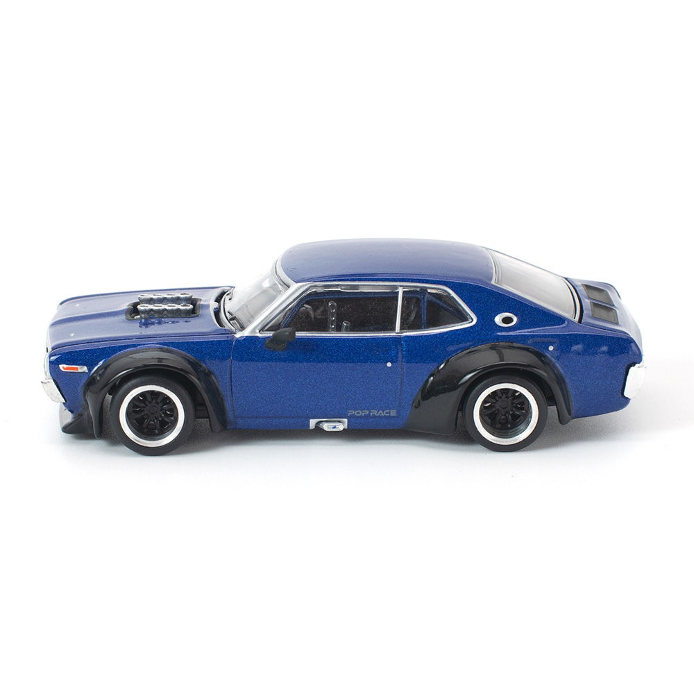 Nissan Laurel C 130 blue 1:64 Pop Race Limited