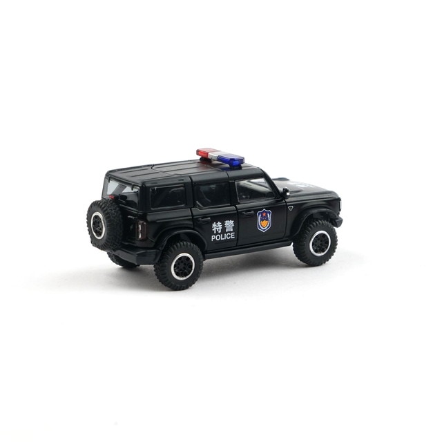 Ford Bronco Gen.6 *State Police* black 1:64 XCartoys