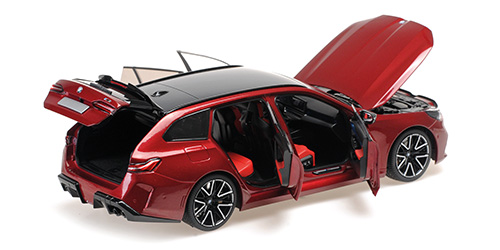 BMW M5 Touring 2024 dark red metallic 1:18 Minichamps