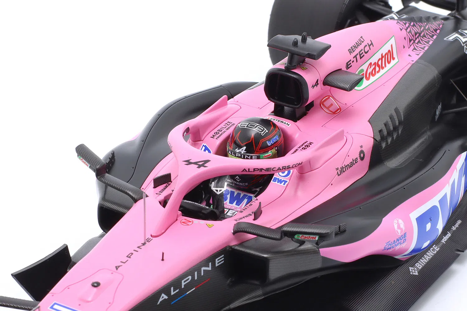 Alpine BWT F1 Team A523 #31 E.Ocon Bahrain GP 2023 1:18 Minichamps