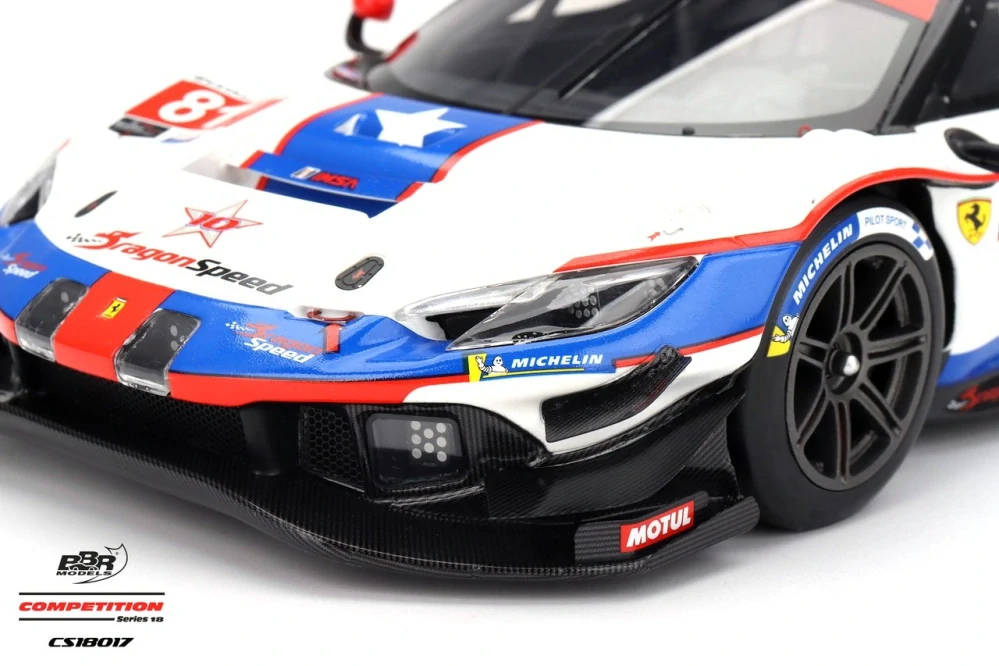 Ferrari 296 GT3 #21 Costa/Altoe/Rigon IMSA 24H Watkins Glen 2025 1:18 B.B.R.