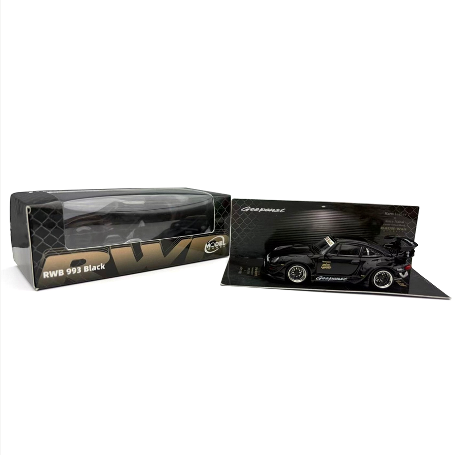 Porsche RWB 993 black 1:64 ModelModel