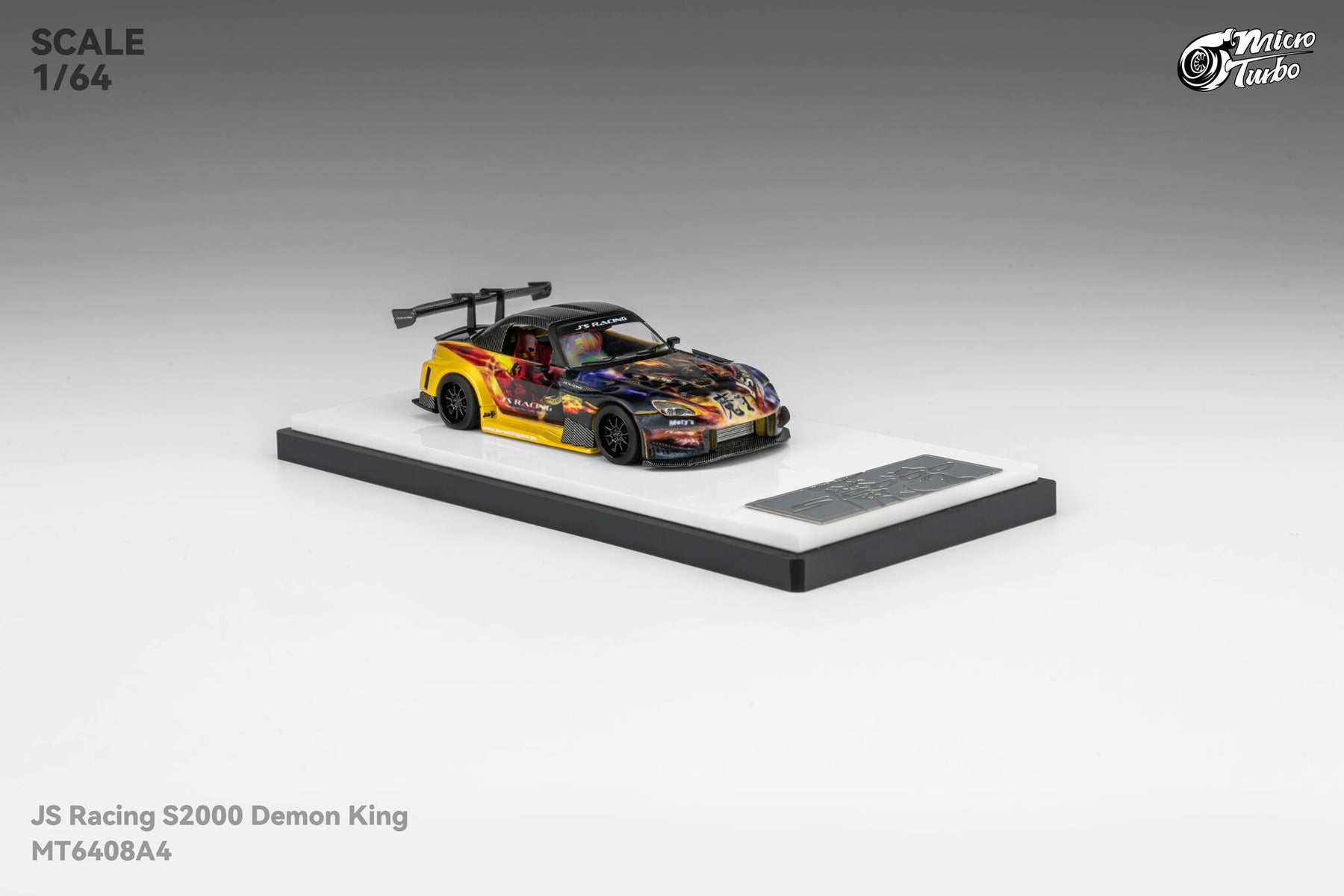Honda JS Racing Custom S2000 *Damon King* 1:64 Microturbo