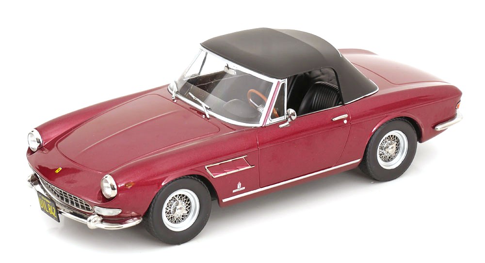 Ferrari 275 GTS Pininfarina Spyder 1964 Personal Car Steve McQueen red metallic 1:18 KK Scale