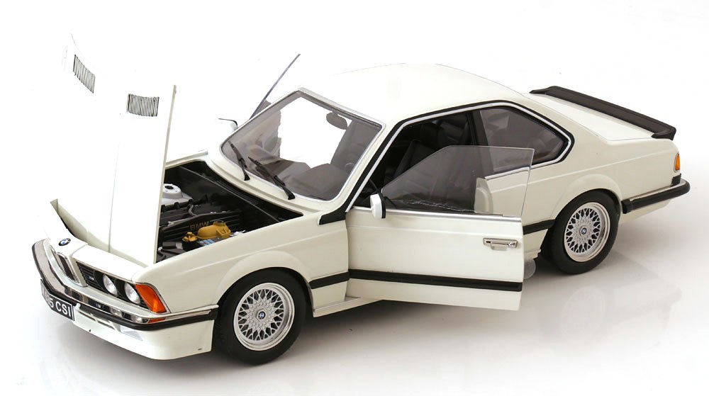BMW M635 CSI 1987 white 1:12 KK Scale