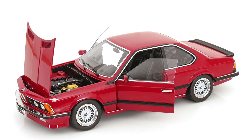 BMW M635 CSI 1987 red 1:12 KK Scale