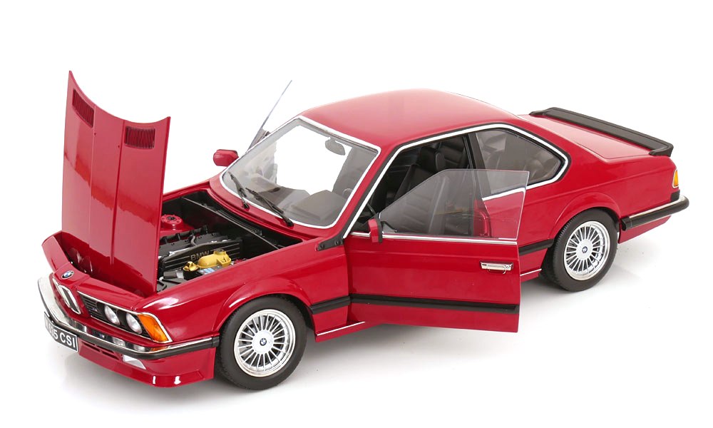 BMW M635 CSI 1987 with Alpina Rims red 1:12 KK Scale