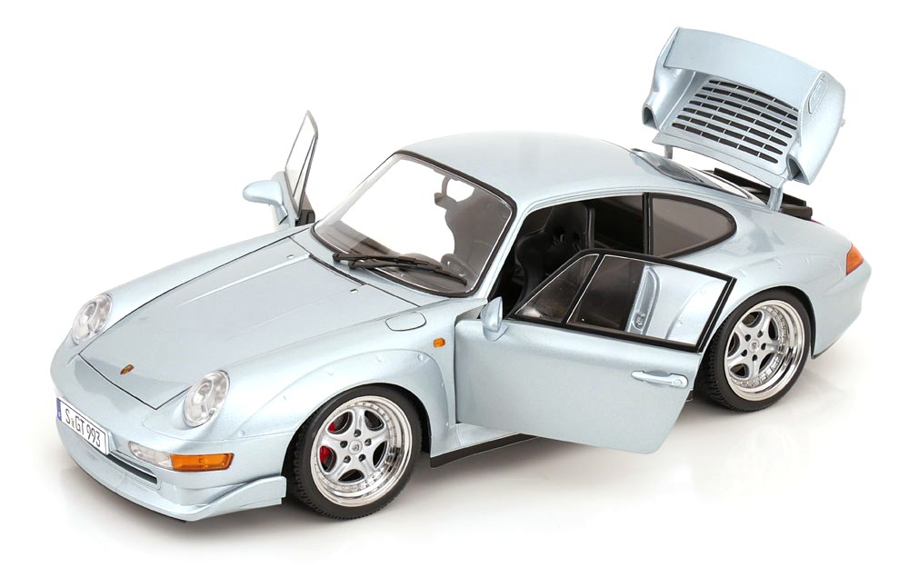 Porsche 911 993 GT2 1996 Speedline Rims silver 1:12 KK Scale