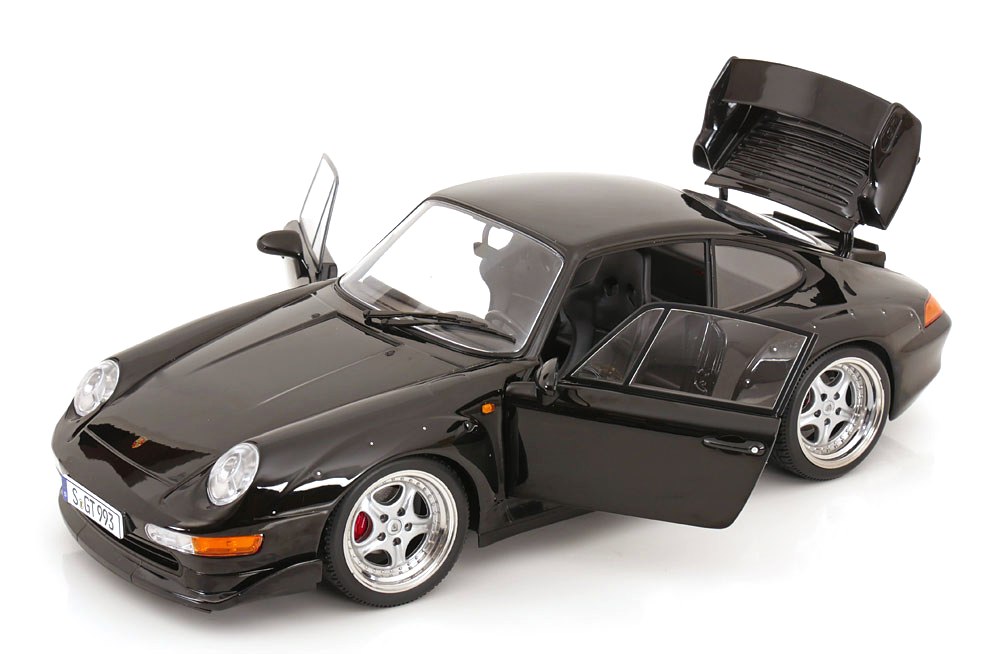 Porsche 911 993 GT2 1996 Speedline Rims black 1:12 KK Scale
