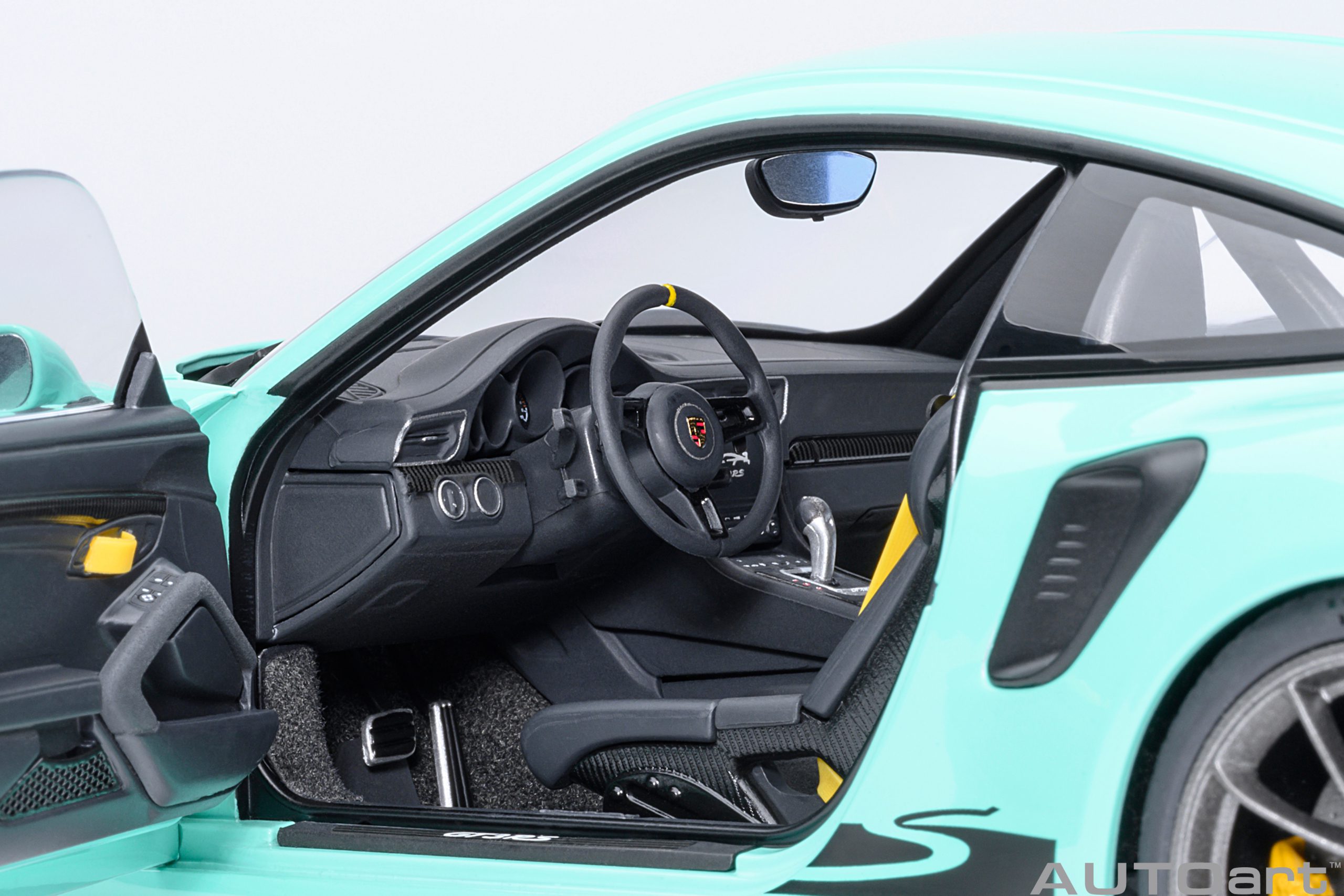 Porsche 911 911-2 GT3RS Coupe 2017 mint green 1:18 AUTOart