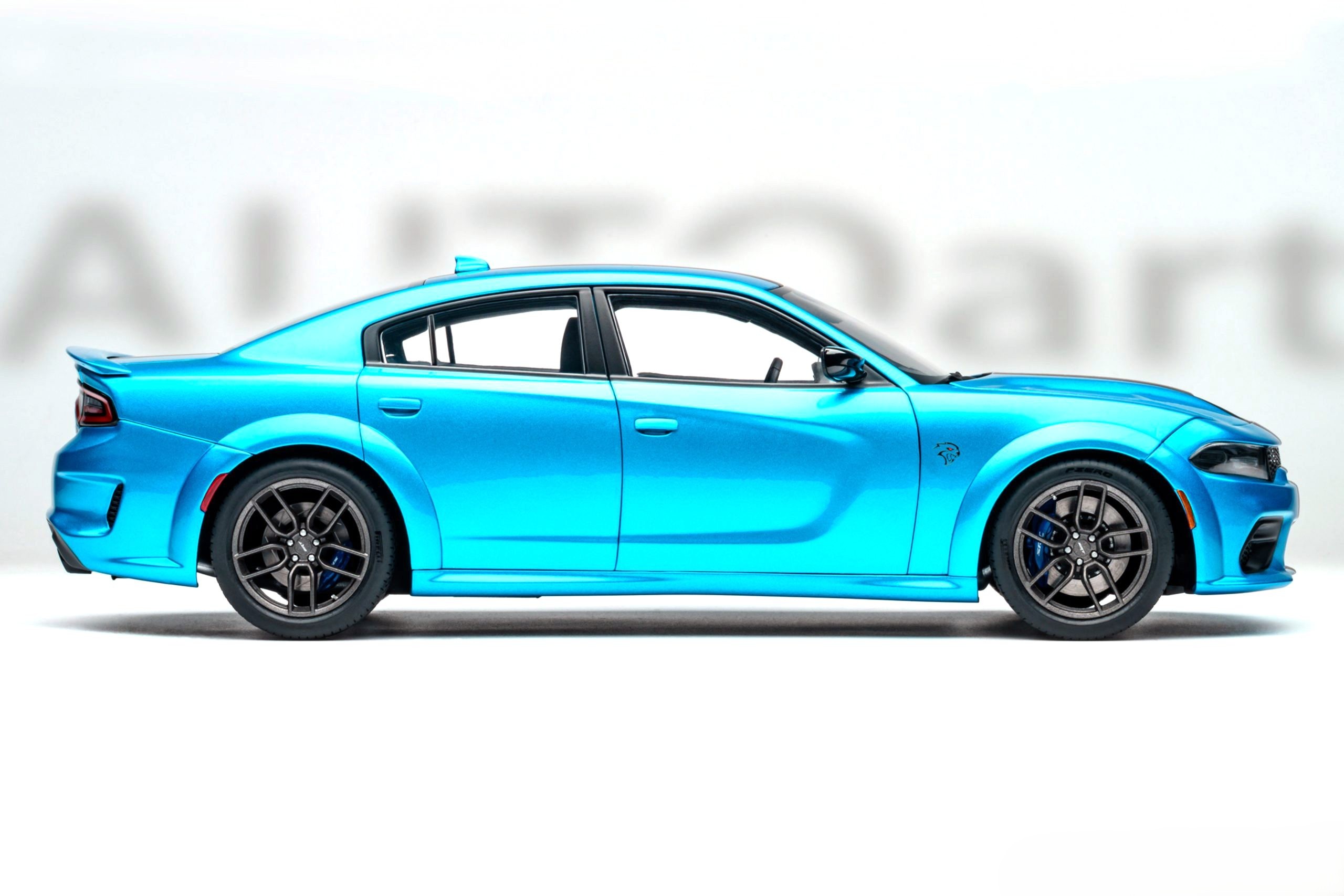 Dodge Charger SRT Hellcat Redeye Jailbreak Coupe 2023 B5 blue 1:18 AUTOart