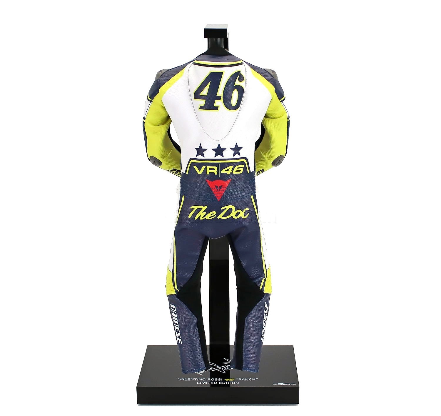 Závodní kombinéza - Dainese - Valentino Rossi Ranch Tavullia 1:4 Microart Racing