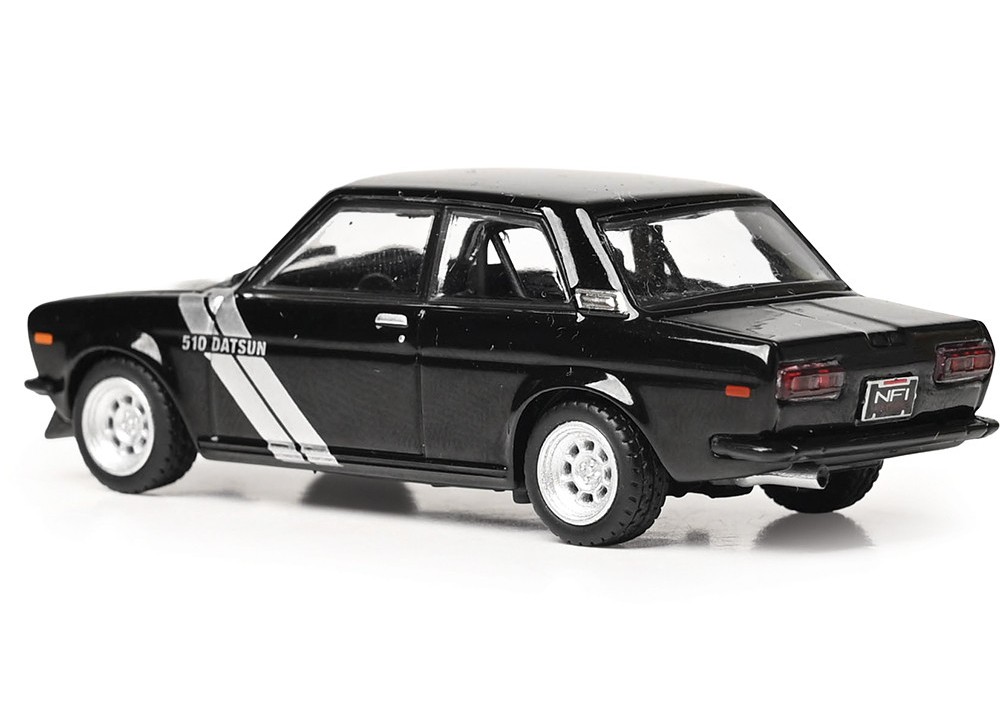 Datsun 510 black 1:64 Ixo America