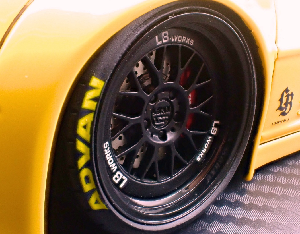 Ferrari LB-Works 512 yellow 1:18 Ignition Model