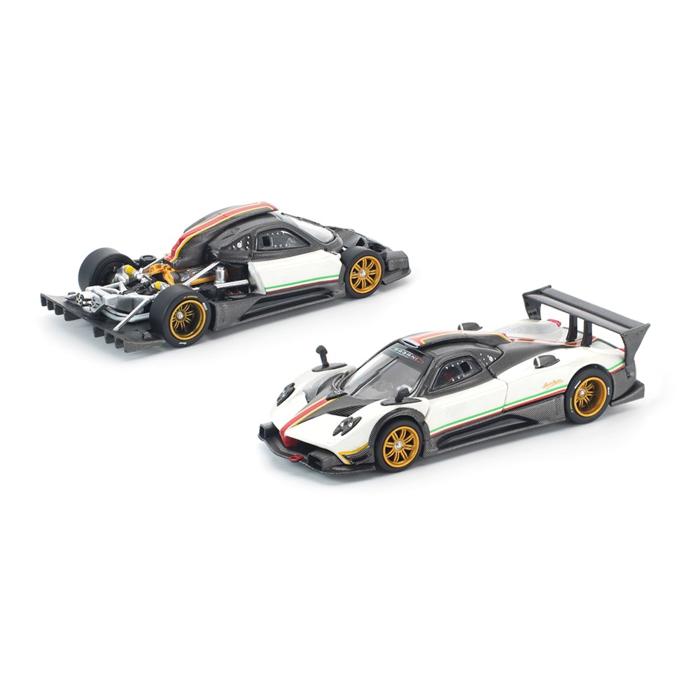 Pagani Zonda R white 1:64 Pop Race Limited