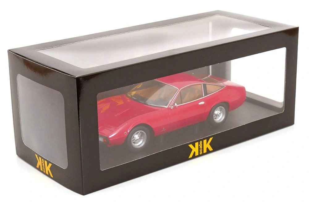 Ferrari 365 GTC4 1971 red 1:18 KK Scale