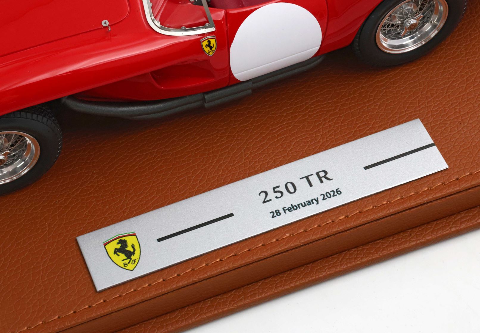 Ferrari 250 Testarossa 1957 Charles Leclerc wedding car 1:18 B.B.R.