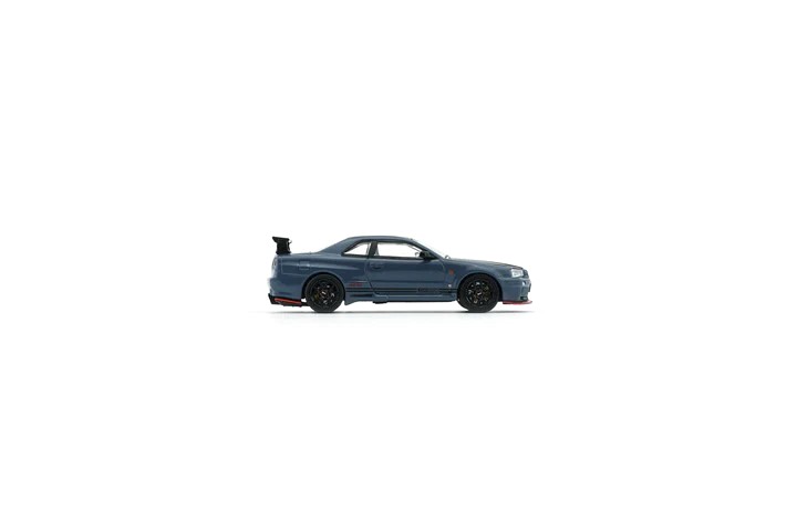 Nissan BNR34 Top Secret *RHD* Tokyo Auto Salon Japan 2026 grey/carbon 1:64 BM Creations