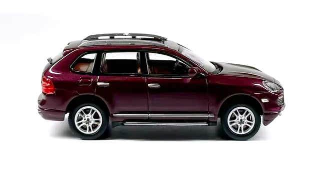 Porsche Cayenne Turbo S 957 wine red 1:64 Street Weapon