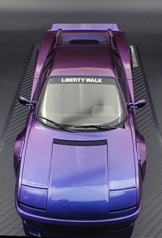 Ferrari LB-Works 512 purple metallic 1:18 Ignition Model