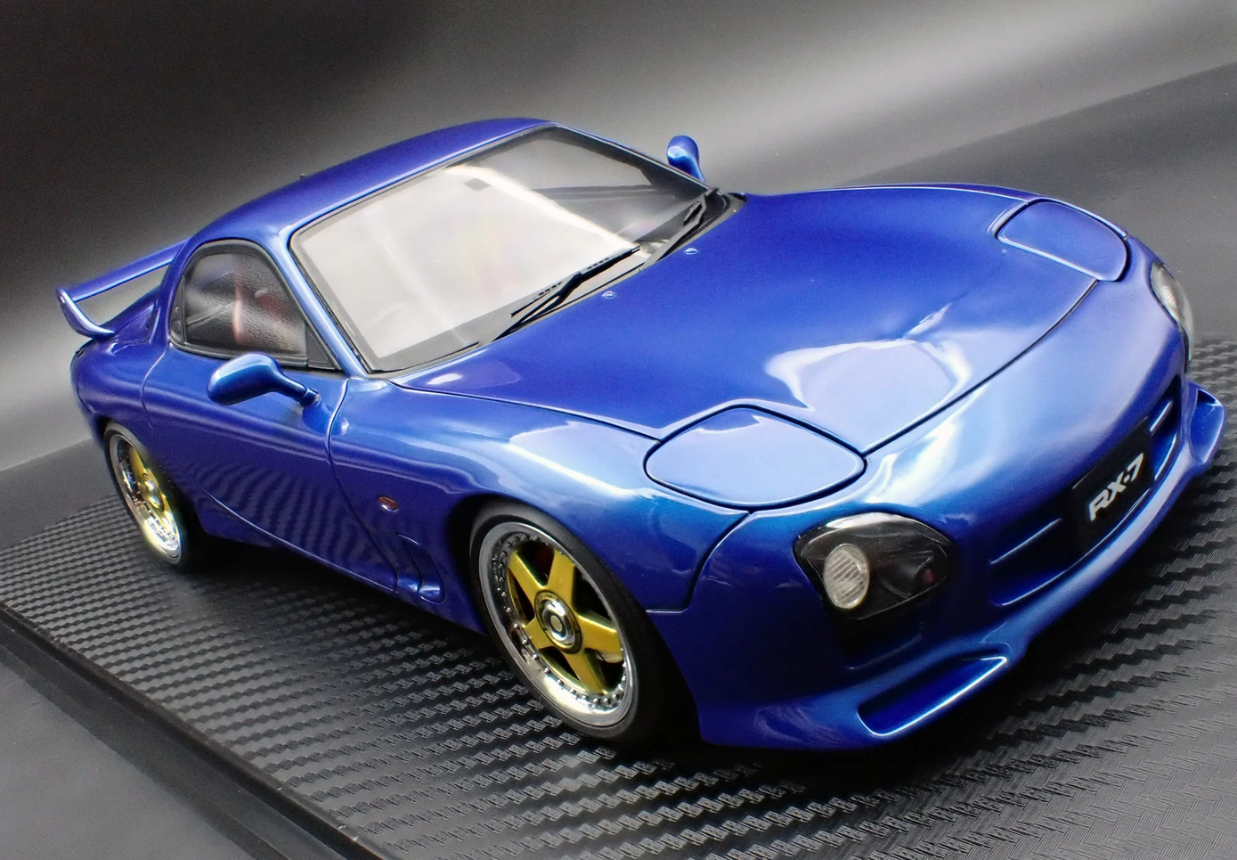 Mazda RX-7 Mazda Speed A-spec FD3S blue metallic 1:18 Ignition Model