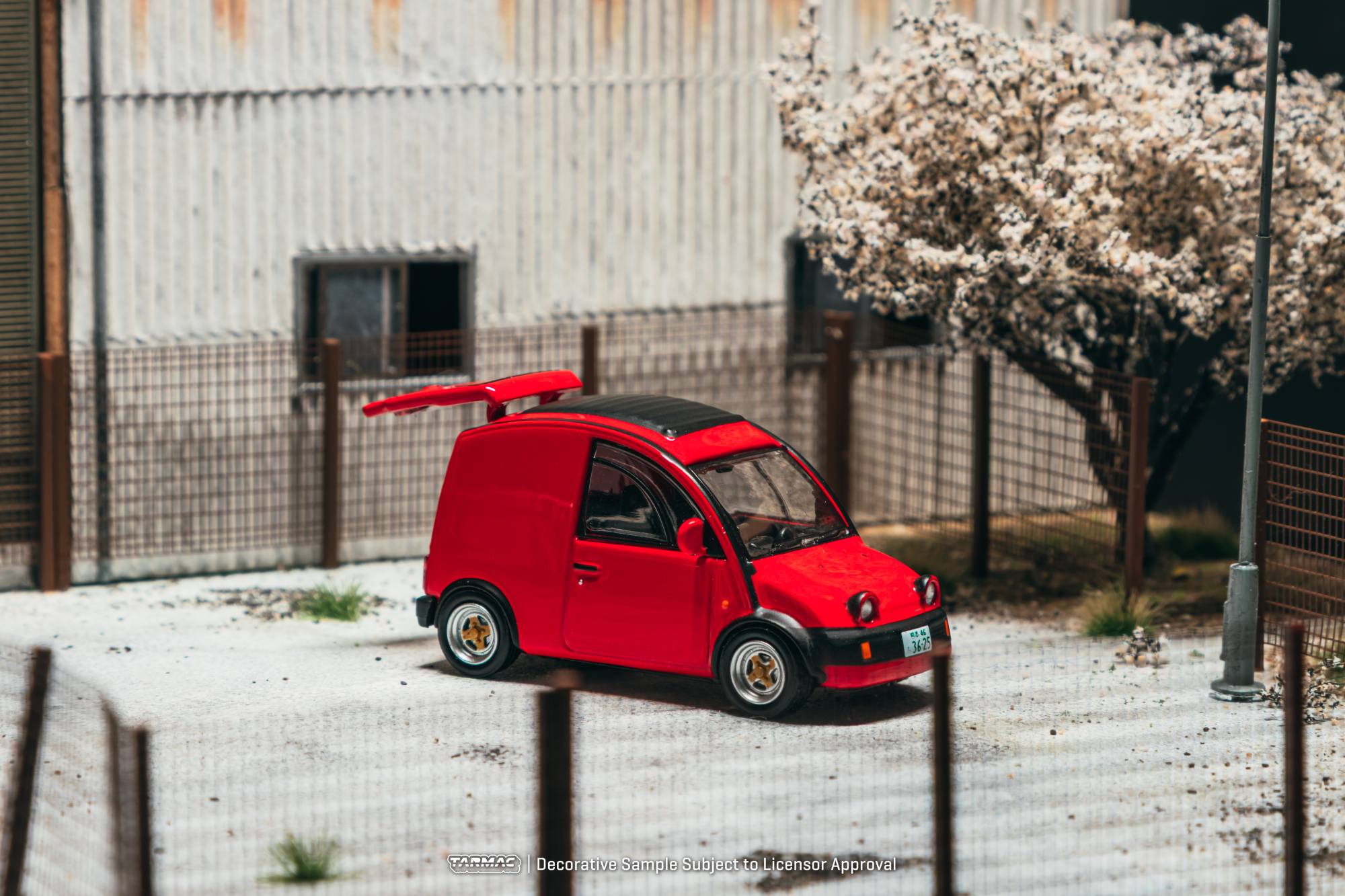 Nissan S-Cargo 1995 red 1:64 Tarmac