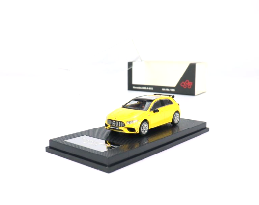 Mercedes-Benz AMG A45 S 2023 4MATIC+ W177 sun yellow 1:64 KILOWorks