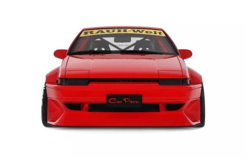 Toyota AE86 Sprinter Trueno Widebody 1986 Ferrari rosso corsa 1:18 OttOmobile