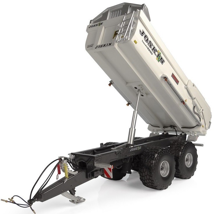 Joskin Trailer Trans-KTP 22-50 Trailer for Tractor 2010 white 1:32 Universal Hobbies