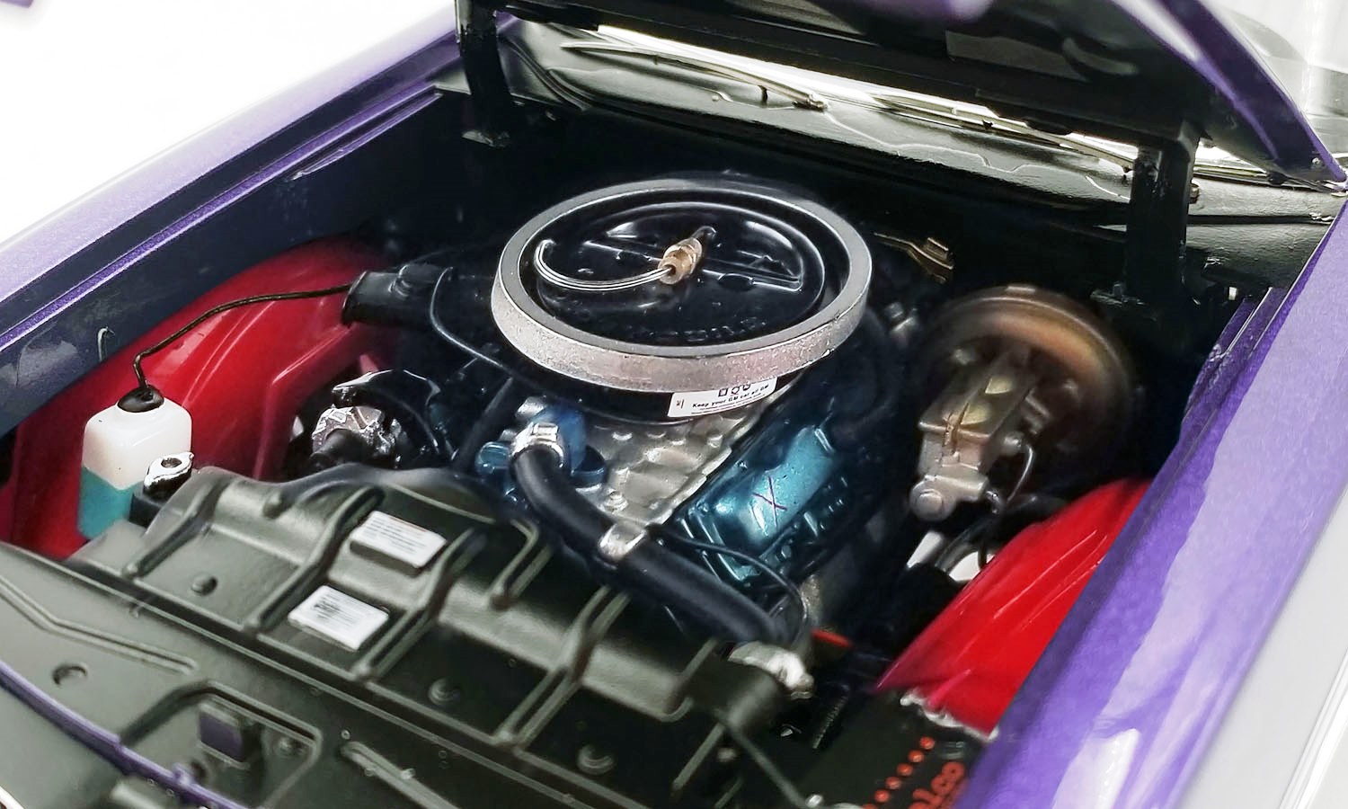 Oldsmobile 442 W-30 Convertible 1970 plum crazy 1:18 Acme Diecast