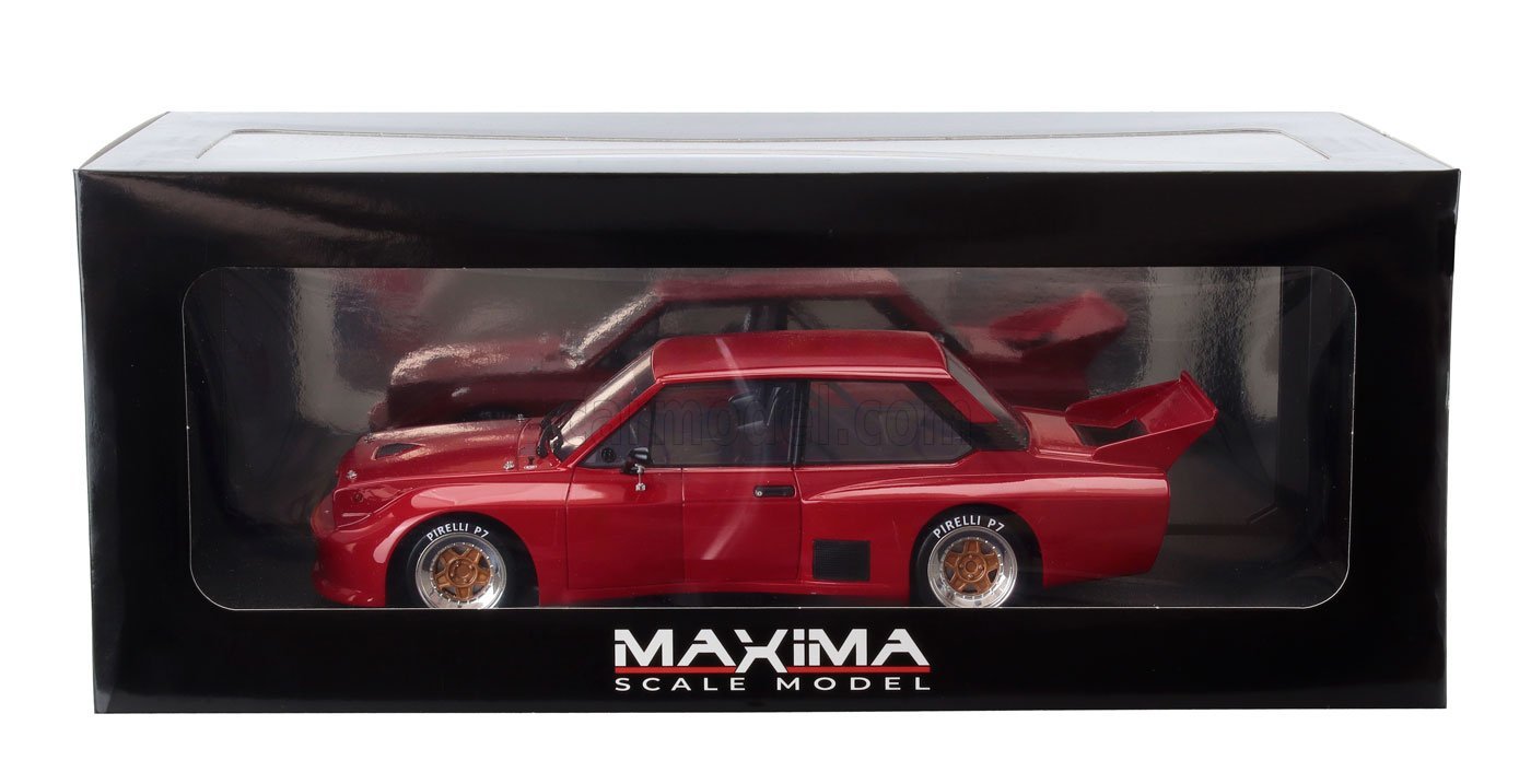 Fiat 131 Abarth SE035 Turbo Volumetrico Competizione 1979 red 1:18 Maxima