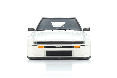 Toyota Sprinter Trueno AE86 Khyzyl Saleem 1983 white 1:18 Kyosho