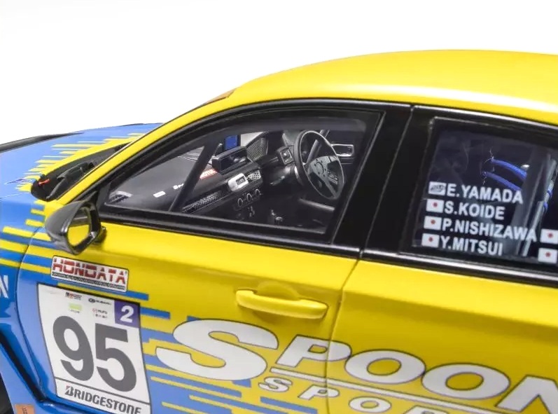 Honda Civic Type-R FL5 #95 Spoon Sport 2023 1:18 Kyosho
