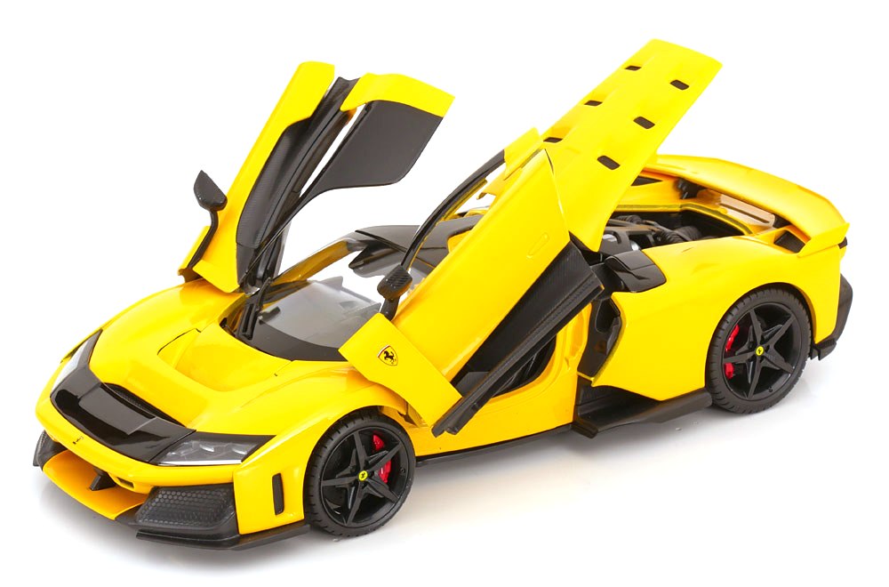 Ferrari F80 2024 yellow 1:18 Bburago