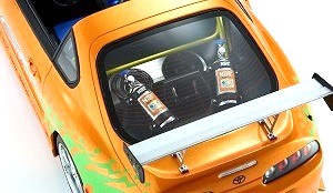 Toyota Brian's Supra MKIV Spider 1995 *Fast & Furious* orange 1:12 Kyosho