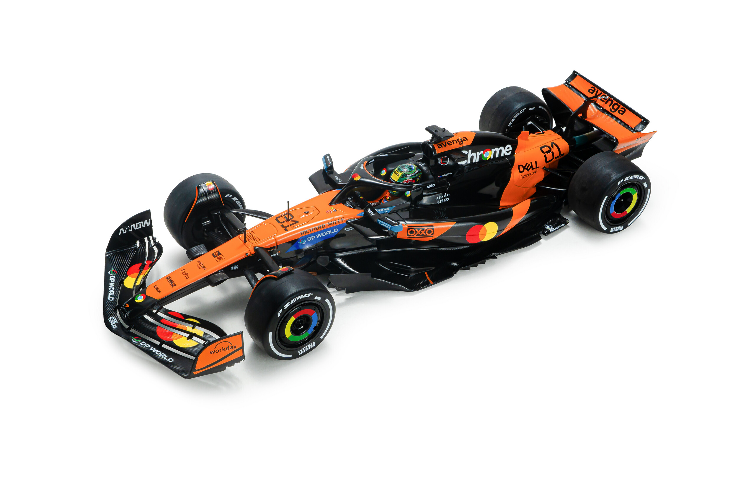 McLaren MCL39 #81 O.Piastri China GP 2025 1:18 Solido