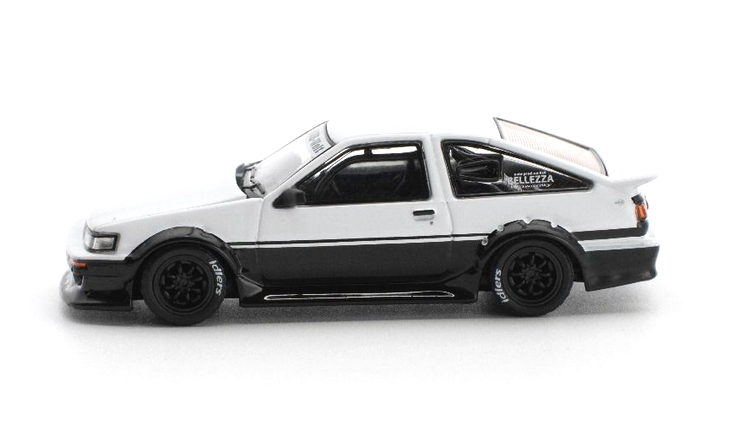 Toyota RWB AE86 white/black 1:64 Pop Race