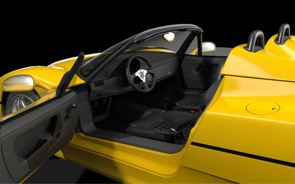 Ferrari F50 Giallo Modena Model Kit 1:8 Pocher