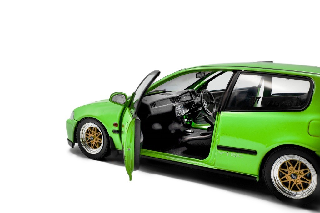 Honda Civic EG6 Solido Works 1991 green 1:18 Solido