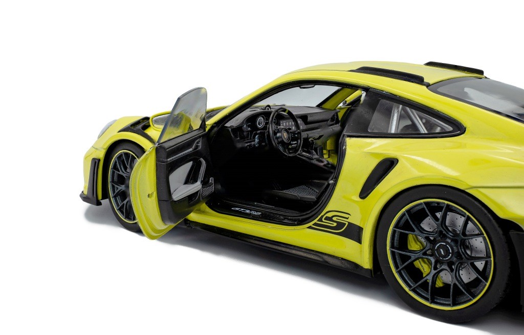 Porsche 911 GT3 RS Solido Works 2024 neon lime 1:18 Solido