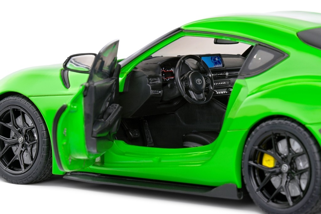 Toyota GR Supra Solido Works Wasabi Custom 2023 green 1:18 Solido