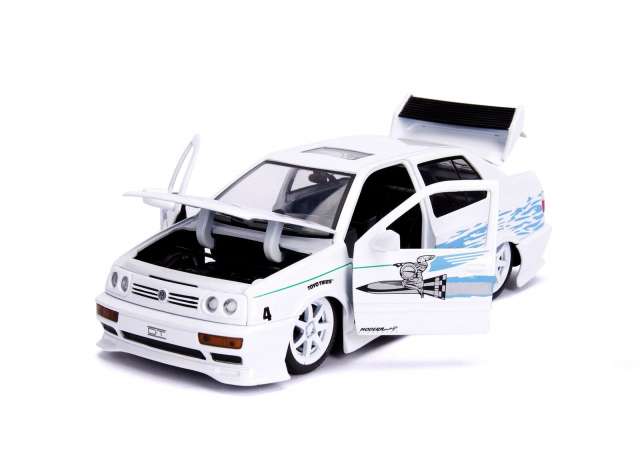 Volkswagen Jetta A3 *Fast and Furious* 1995 white 1:24 Jada Toys