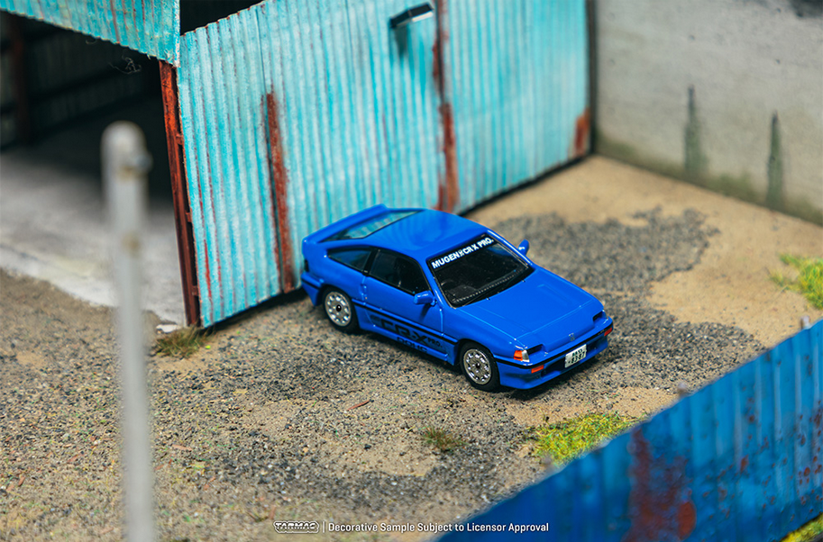 Honda Ballade Sports MUGEN CR-X PRO blue 1:64 Tarmac