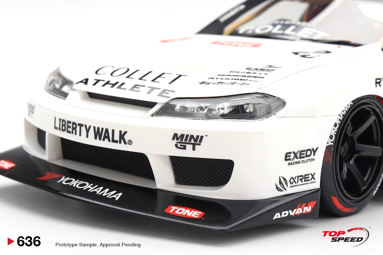 Nissan Silvia S15 LB-Super Silhouette Athlete 2025 1:18 TopSpeed Models