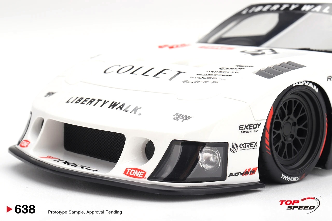 Mazda RX-7 FD Le-Hinomaru 2025 1:18 TopSpeed Models
