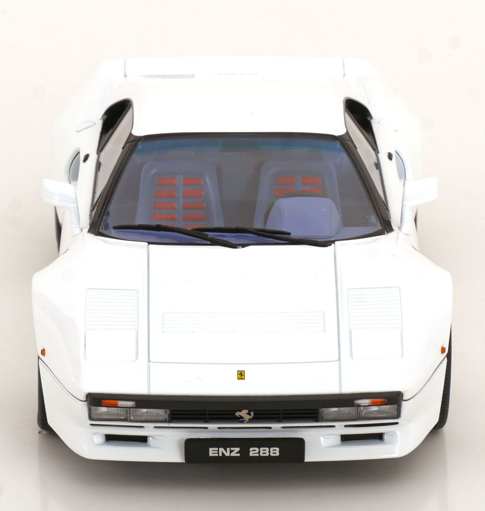 Ferrari 288 GTO 1984 Chris Evans Top Gear white 1:18 KK Scale