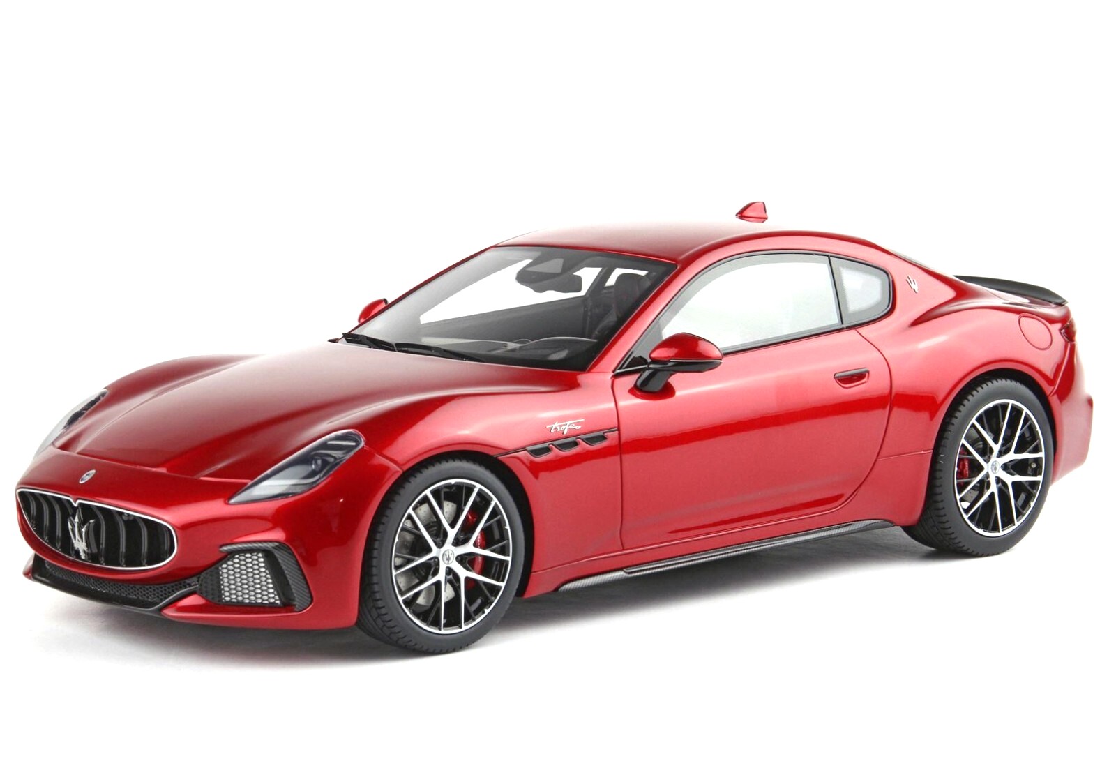 Maserati GranTurismo Trofeo 2023 with Showcase red metallic 1:18 B.B.R. 