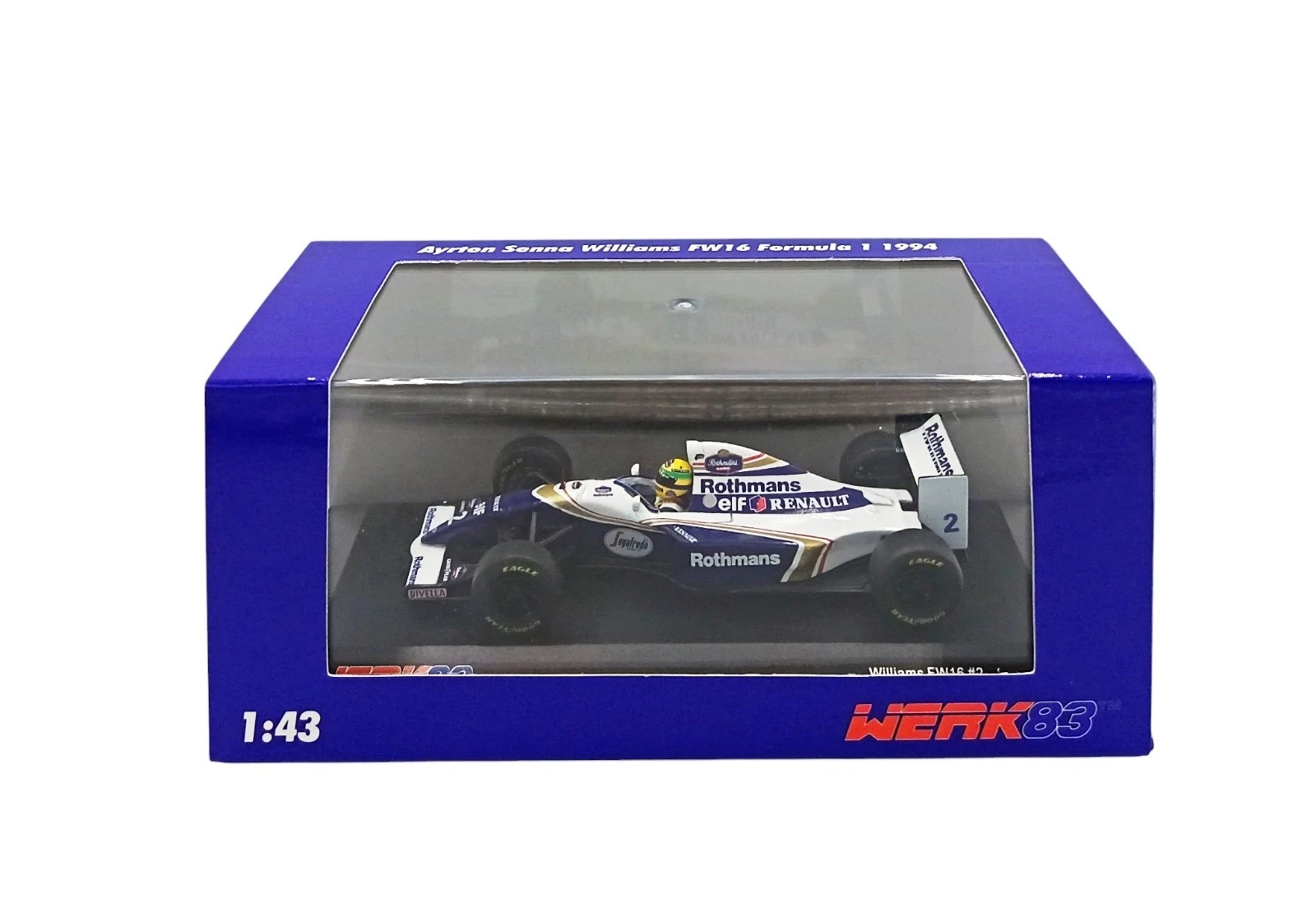 Williams FW16 #2 Ayrton Senna Brazil GP Formula 1 1994 1:43 Werk83