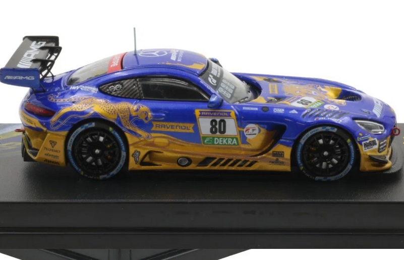 Mercedes-AMG GT3 Evo Mercedes-AMG Team #80 Engel/Stolz/Schiller/Martin 24H Nürburgring 2026 1:64 Ixo Models